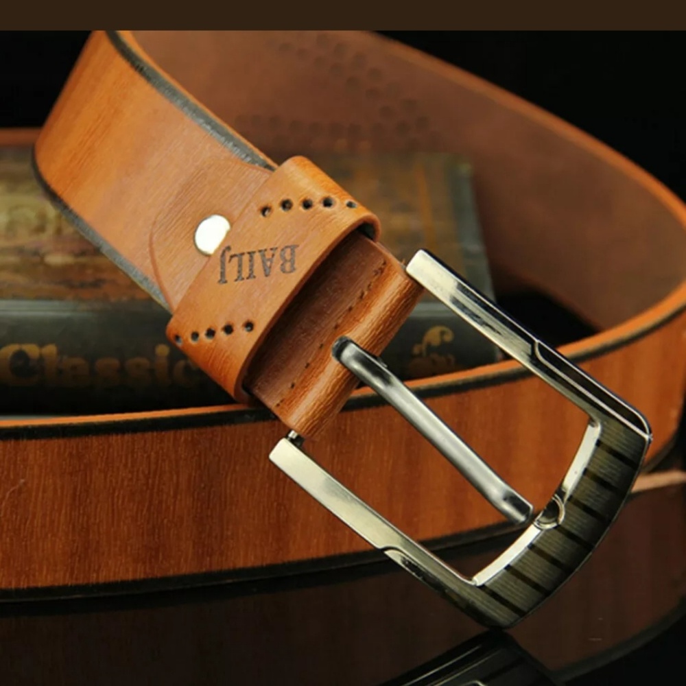 Men's brown belt - Picture 3 of 5